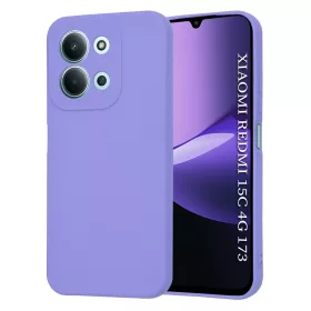   Techsuit - SoftFlex szilikon tok - Xiaomi Redmi 15C 4G / Redmi 15C 5G - Világos lila