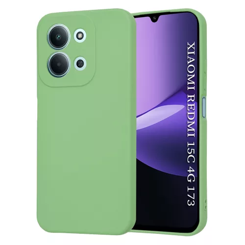 Techsuit - SoftFlex szilikon tok - Xiaomi Redmi 15C 4G / Redmi 15C 5G - Mentazöld
