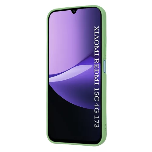 Techsuit - SoftFlex szilikon tok - Xiaomi Redmi 15C 4G / Redmi 15C 5G - Mentazöld