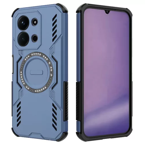 Techsuit - ArmorMag ütésálló tok - Xiaomi Redmi 15C 4G / Redmi 15C 5G - Kék