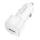 Borofone - Car Charger Cloud (BZ34) - USB, Single Port, 18W (QC/FCP/AFC), ABS, for 12-24V - White