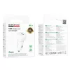 Borofone - Car Charger Cloud (BZ34) - USB, Single Port, 18W (QC/FCP/AFC), ABS, for 12-24V - White