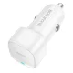 Borofone - Car Charger Cloud (BZ34A) - Type-C, Single Port, 20W (PD/QC/FCP/AFC), ABS - White