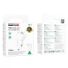 Borofone - Car Charger Cloud (BZ34) - USB-A/C Cable Included, Single Port USB-A, 18W (QC/FCP/AFC), ABS, for DC 12-24V - White