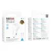 Borofone - Car Charger Cloud (BZ34A) - Type-C Cable Included, Single Port Type-C, PD20W, ABS, for DC 12-24V - White