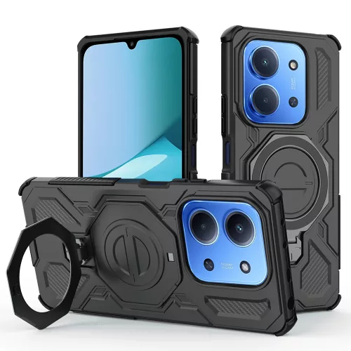 Techsuit - Carbon Shield PRO - Xiaomi Redmi 15C 4G / Redmi 15C 5G / Poco C85 4G - Black