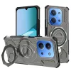 Techsuit - Carbon Shield PRO ütésálló tok - Xiaomi Redmi 15C 4G / Redmi 15C 5G / Poco C85 4G - Átlátszó fekete