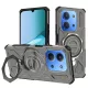Techsuit - Carbon Shield PRO ütésálló tok - Xiaomi Redmi 15C 4G / Redmi 15C 5G / Poco C85 4G - Átlátszó fekete