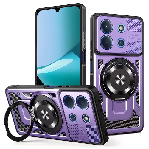 Techsuit - RuggedCam - Xiaomi Redmi 15C 4G / Redmi 15C 5G - Purple