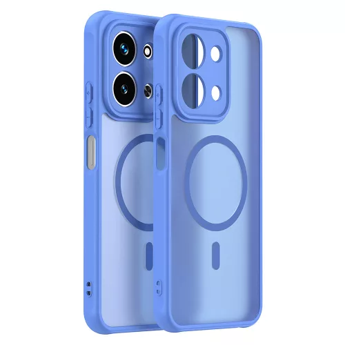 Techsuit - HaloFrost II MagSafe tok - Xiaomi Redmi 15C 4G / Redmi 15C 5G - Világoskék