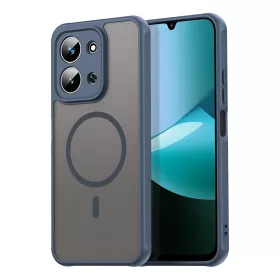   Techsuit - HaloFrost II MagSafe tok - Xiaomi Redmi 15C 4G / Redmi 15C 5G - Sötétkék