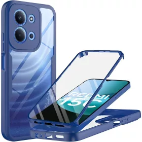   Techsuit - ColorVerse 360 tok kijelzővédővel - Xiaomi Redmi 15C 4G / Redmi 15C 5G - Kék