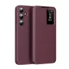Techsuit - SmartView kinyitható tok - Samsung Galaxy A16 4G / A16 5G - Piros