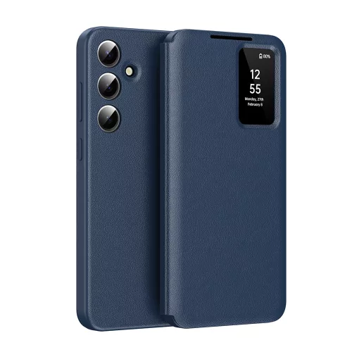 Techsuit - SmartView kinyitható tok - Samsung Galaxy A16 4G / A16 5G - Kék