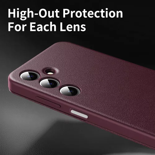 Techsuit - SmartView kinyitható tok - Samsung Galaxy A17 5G / A17 4G / A26 5G / M17 / F17 - Piros