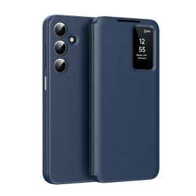   Techsuit - SmartView kinyitható tok - Samsung Galaxy A17 5G / A17 4G / A26 5G / M17 / F17 - Kék