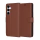 Techsuit - Leather Folio - Samsung Galaxy S25 FE - Brown