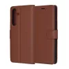 Techsuit - Leather Folio - Samsung Galaxy S25 FE - Brown