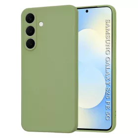   Techsuit - SoftFlex szilikon tok - Samsung Galaxy S25 FE - Matcha zöld