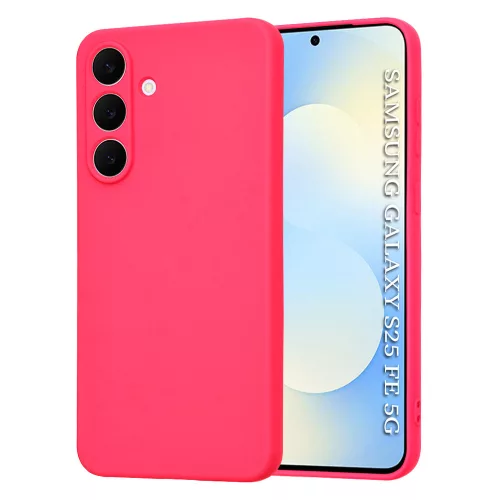 Techsuit - SoftFlex szilikon tok - Samsung Galaxy S25 FE - Pink