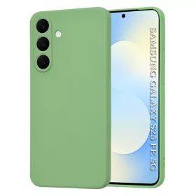   Techsuit - SoftFlex szilikon tok - Samsung Galaxy S25 FE - Mentazöld