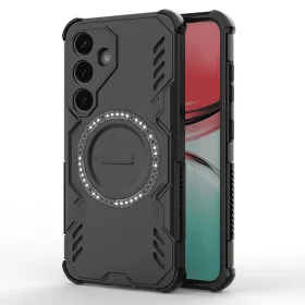   Techsuit - ArmorMag ütésálló tok - Samsung Galaxy S25 FE - Fekete