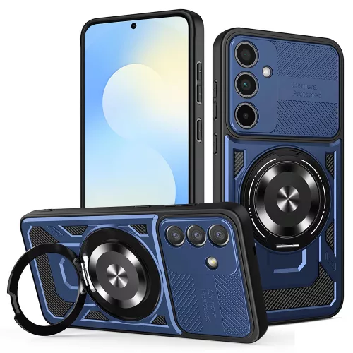 Techsuit - RuggedCam - Samsung Galaxy S25 FE - Blue