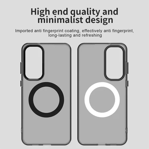 Techsuit - CandyCase MagSafe tok - Samsung Galaxy S25 FE - Fekete