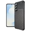 Techsuit - CarbonFiber - Samsung Galaxy S25 FE - Black