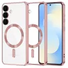 Techsuit - Luxury Crystal MagSafe - Samsung Galaxy S25 FE - Pink