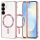 Techsuit - Luxury Crystal MagSafe - Samsung Galaxy S25 FE - Pink