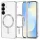 Techsuit - Luxury Crystal MagSafe - Samsung Galaxy S25 FE - Silver