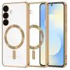 Techsuit - Luxury Crystal MagSafe - Samsung Galaxy S25 FE - Gold