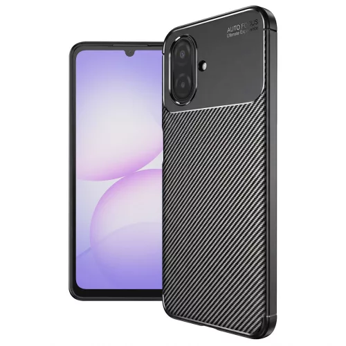 Techsuit - CarbonFiber - Samsung Galaxy A07 4G - Black
