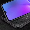 Techsuit - CarbonFiber szilikon tok - Samsung Galaxy A07 4G - Fekete