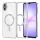 Techsuit - Luxury Crystal MagSafe - Samsung Galaxy A07 4G - Ezüst átlátszó
