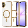 Techsuit - Luxury Crystal MagSafe - Samsung Galaxy A07 4G - Arany átlátszó