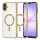 Techsuit - Luxury Crystal MagSafe - Samsung Galaxy A07 4G - Arany átlátszó