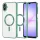 Techsuit - Luxury Crystal MagSafe - Samsung Galaxy A07 4G - Zöld átlátszó