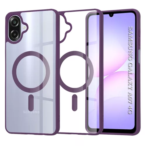 Techsuit - MagSafe Pro tok - Samsung Galaxy A07 4G - Lila