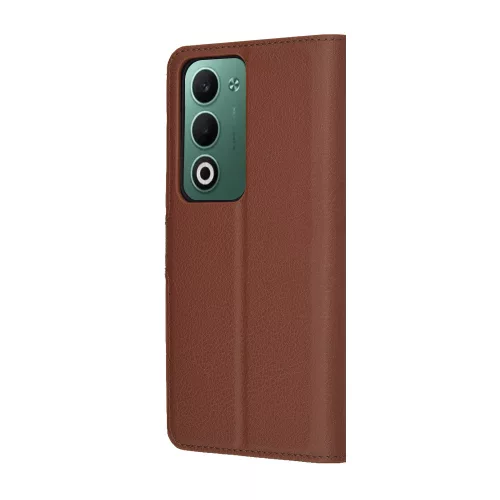 Techsuit - Leather Folio - Oppo A5 4G / A5 5G - Brown