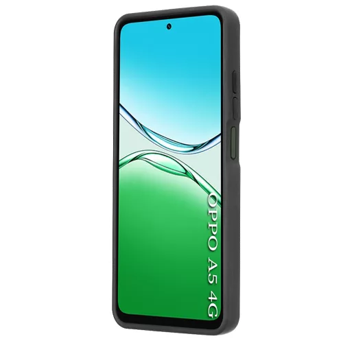 Techsuit - Glinth - Oppo A5 4G / A5 5G - Fekete