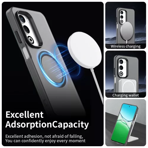 Techsuit - CandyCase MagSafe tok - Oppo A5 4G / A5 5G / A5m 4G - Fekete