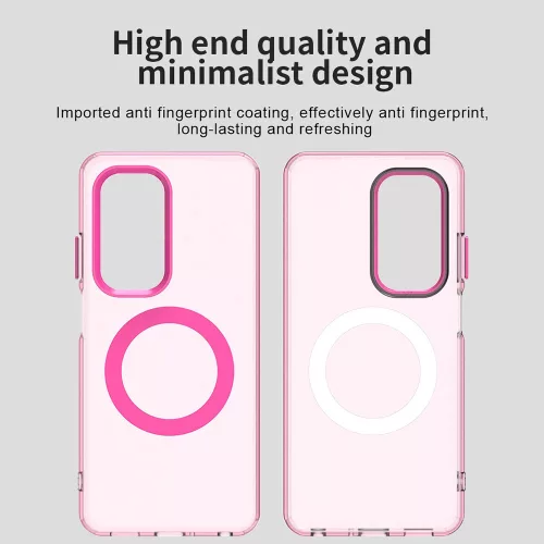 Techsuit - CandyCase MagSafe tok - Oppo A5 4G / A5 5G / A5m 4G - Rózsaszín