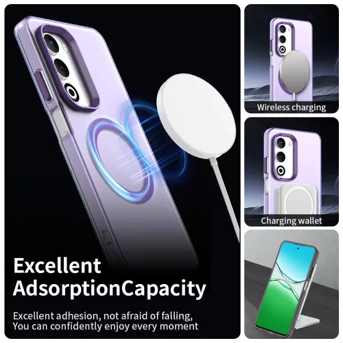 Techsuit - CandyCase MagSafe tok - Oppo A5 4G / A5 5G / A5m 4G - Lila