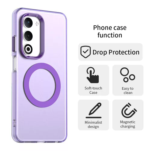 Techsuit - CandyCase MagSafe tok - Oppo A5 4G / A5 5G / A5m 4G - Lila