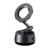 Lisen - Autós tartó A690 (YL0225060004) - Műszerfalra, Smart Suction, MagSafe, 360°, Type-C Cable, Ring, 130mAh - Space Gray