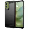 Techsuit - Carbon szilikon tok - Motorola Moto G06 / Moto G06 Power - Fekete