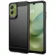 Techsuit - Carbon szilikon tok - Motorola Moto G06 / Moto G06 Power - Fekete
