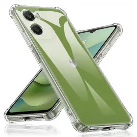   Techsuit - Shockproof Átlátszó Ütésálló Szilikon tok - Motorola Moto G06 - Átlátszó